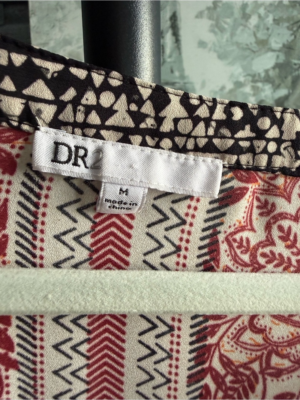 DR2 oversized lightweight pattern tunic - Picture 5 of 5